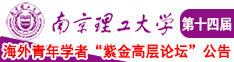 在线看操b视频南京理工大学第十四届海外青年学者紫金论坛诚邀海内外英才！